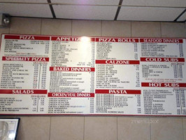 Brothers Pizza menu