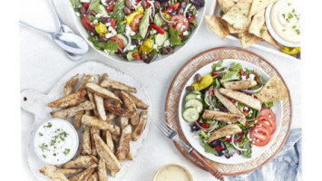 Taziki's Mediterranean Cafe Chace Lake food