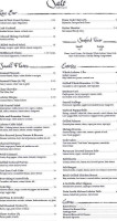 Salt Seafood Oyster menu