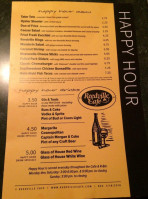 Reedville Cafe menu
