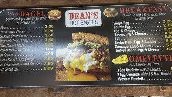 Deans Hot Bagels food