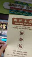 Harlam's Kitchen menu