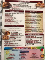Sussex Sit N' Chat Diner menu