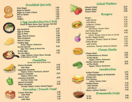 Sunrise Grill menu