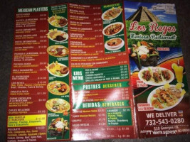 Los Reyes Mexican menu
