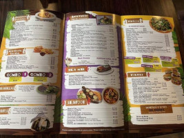 Las Crazy Pinas menu