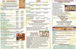 Meliani's Italian Deli menu