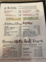 Brenda's Kitchen menu