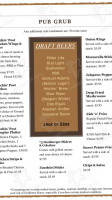 Hitchin' Post Saloon menu