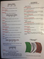 Trattoria Pizza Italian menu