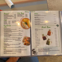 Nua Thai menu