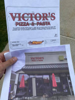 Victor's Pizza Pasta food