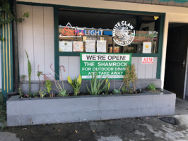 The Shamrock Grill outside