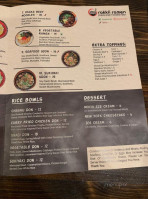 Rakkii Ramen menu