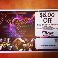 Fuego Mexican Grill food