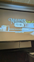 Malone's Prime Events Receptions food