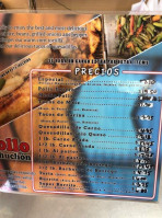 El Pollo Cachuchon menu
