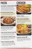 Tgi Friday's menu