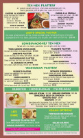 Ay Jalisco menu