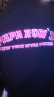 Papa Rons Pizza food