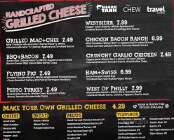 Tom Chee menu