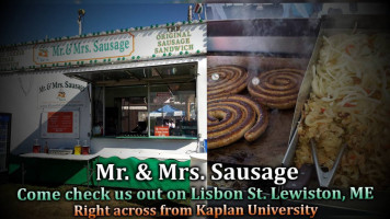 Mr. And Mrs. Sausage food