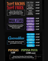 Trippy Tacos menu