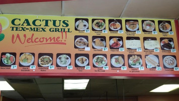 Cactus Silvestre menu