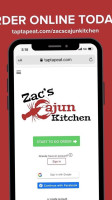 Zac's Cajun Kitchen food