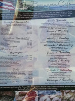 Mily Cafe menu