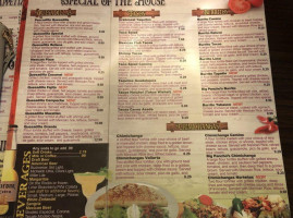 Tres Caminos Mexican Grill menu