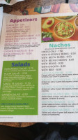 Santa Fe Mexican Grille menu