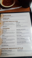 Nacho's Cafe menu