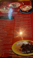 Rancho Fiesta menu