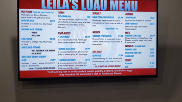Leila's Luau inside