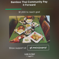 Bamboo Thai Cuisine food
