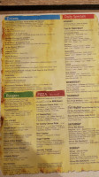 Rusty Nail Saloon menu