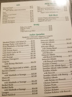 Lo Duca's menu