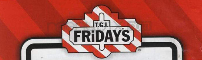 T.g.i. Friday's menu