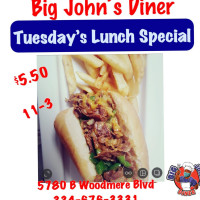 Big John's Diner food