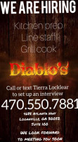 Diablo's Southwest Grill (atlanta Hwy) food