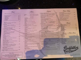 The Godfather Seafood Grill menu