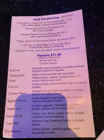 The Godfather Seafood Grill menu
