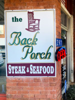 The Backporch Steak Seafood outside