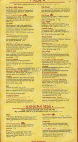 California Pizza Kitchen menu