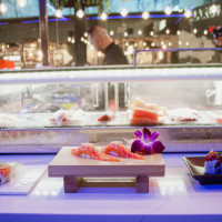 Glass Box Asian Coastal Inspired Kitchen food