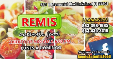 Remis Authentic American Food food