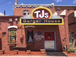 T J's Burger House outside