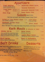 Katfish Kitchen menu