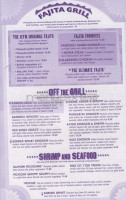 On The Border Mexican Grill menu